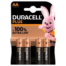Duracell Batterie Plus Power MN1500 AA 1.5V (4 Stück)