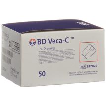 BD Veca-C Katheter Fixierverband Sichtfenster (50 Stück)