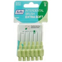 TePe Interdental Brush 0.8mm x-soft grün (6 Stück)