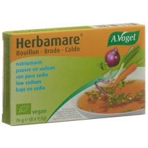Herbamare Bouillon Würfel salzarm Bio (8 g)