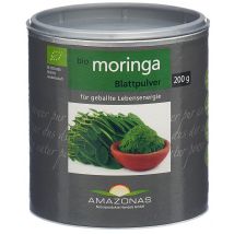 moringa Bio Blattpulver 100 % pur (200 g)