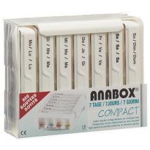 Anabox Compact 7 Tage deutsch/französisch/italienisch weiss (1 Stück)