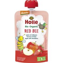 Holle Red Bee - Pouchy Apfel Erdbeere (100 g)