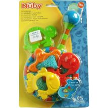 Nûby buntes Fischernetz Set mit 4 Spielfiguren (1 Stück)