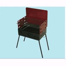 Barbecue A Carbone Picnic Gita Rettangolare Richiudibile 40x30xh72 Cm -507