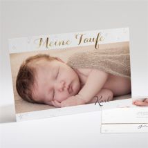 Einladung Taufe Sternenhimmel zur Taufe personalisierbar - 21 x 14.5 cm - MeineKarten