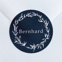 Aufkleber Trauer Sein schönstes Lachen