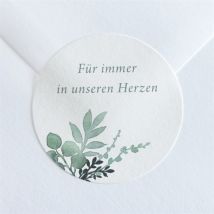 Aufkleber Trauer Sehnsucht