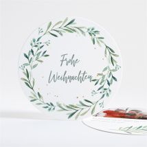 Weihnachtskarte Runde Grüße