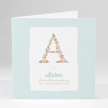 Einladungskarte Einschulung Zarter Schulbeginn