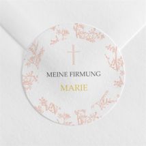 Aufkleber Firmung Toile-de-Jouy