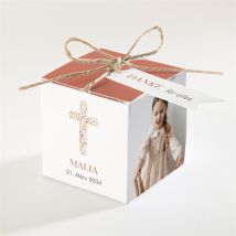 Geschenkbox Kommunion Frühlingstraum personalisierbar - 4.5 cm - MeineKarten