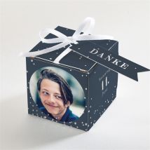 Geschenkbox Jugendweihe Tiefe Nacht - Silber