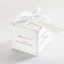Geschenkbox Jugendweihe Blanco Geschenkbox Silber