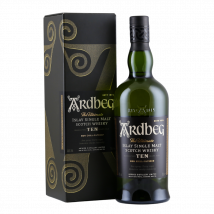 Ardbeg Ten Years Old Geschenkbox (700 ml) | Isley – Schottland | 1 x 0,7 Liter