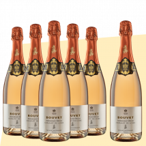 5+1 Bouvet Assemblage Spécial Crémant de  Rosé | Frankreich | 1 x 4,5 Liter