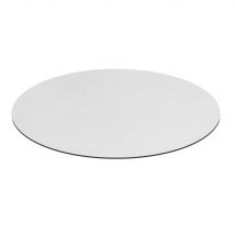 MilaniHome.it - Piano Per Tavolo Moderno A Colonna Da Assemblare Ideale Per Bar E Ristoranti, Cm Diametro: 60x10 Hdi coloreCemento