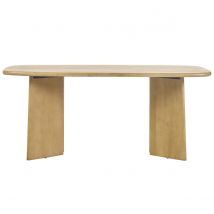Table à manger rectangulaire en bois manguier massif L180 cm SOTA