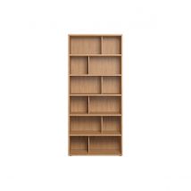 Miliboo - Bibliothèque design finition bois clair chêne L92 cm EPURE