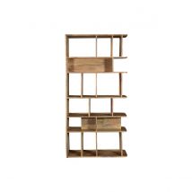 Miliboo - Bibliothèque en bois manguier massif L88 cm RUPAH