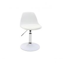 Miliboo - Chaise de bureau design enfant blanche STEEVY