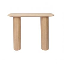 Miliboo - Console design en bois clair L100 cm FOLEEN