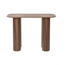 Miliboo - Console design en bois foncé L100 cm FOLEEN