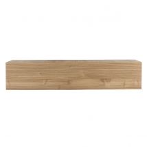 Miliboo - Élément mural TV horizontal en bois clair L138 cm ETERNEL