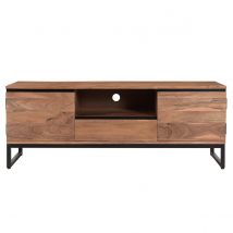Miliboo - Meuble TV en bois massif L135 cm HOORN
