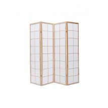 Miliboo - Paravent japonais en bois et papier de riz L176 cm IKUYO