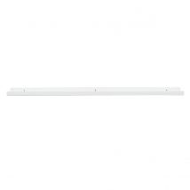 Miliboo - Support de cadres photos - étagère linéaire blanc laqué mat L120 cm LINEA