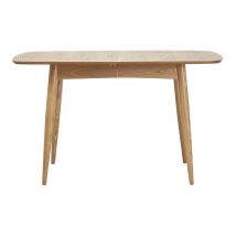 Miliboo - Table à manger extensible rectangulaire en bois clair L130-160 cm NORDECO