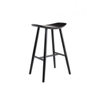 Miliboo - Tabouret de bar design noir 72 cm DEMORY