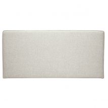 Miliboo - Tête de lit à suspendre en tissu beige L160 cm LILY