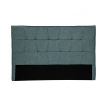 Miliboo - Tête de lit en tissu vert de gris L170 cm SUKA