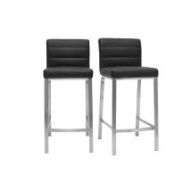 Design-Barhocker Schwarz 66 cm TOMY