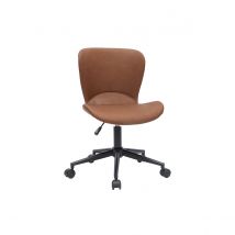 Design-Bürostuhl braun JOSH