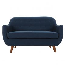 Design-Sofa 2 Plätze Blau YNOK