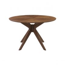 Esstisch Design Rund Nussbaum D120 cm DIELLI