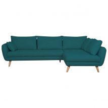 Fünfsitzer-Sofa CREEP pfauenblau