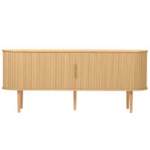 Helle Eiche Vintage-Buffet mit 2 Schiebetüren und Stauraum L180 cm EPIC