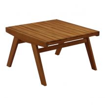 Niedriger Gartentisch aus Massivholz TIDAK