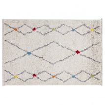 Rechteckiger Teppich mit Rautenmuster 200 x 300 cm LIO