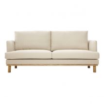 Skandinavisches 3-Sitzer-Sofa beige HOBART
