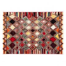 Alfombra motivos multicolor 160 x 230 cm HOLI