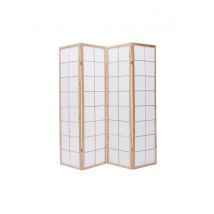Biombo japonés de madera y papel IKUYO