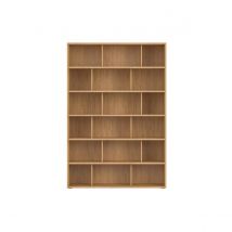 Librería de diseño acabado roble 140 cm EPURE