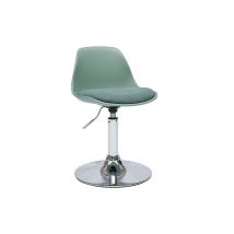 Silla de oficina infantil diseño verde gris STEEVY