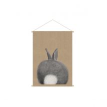 Kakemono bambini illustrazione coniglio L40 x L60 cm HOUPETTE