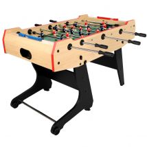 Foldable football table